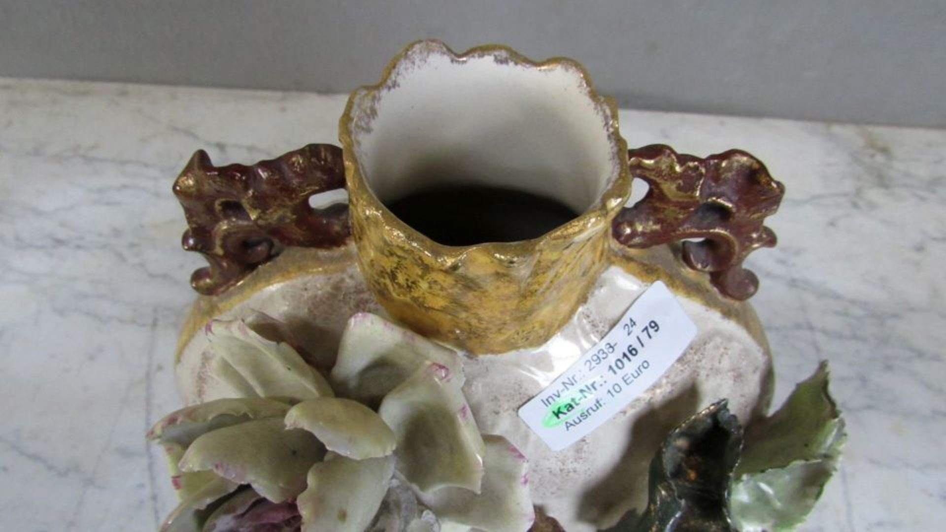 Prunkvase bestoßen 26cm - Bild 2 aus 8