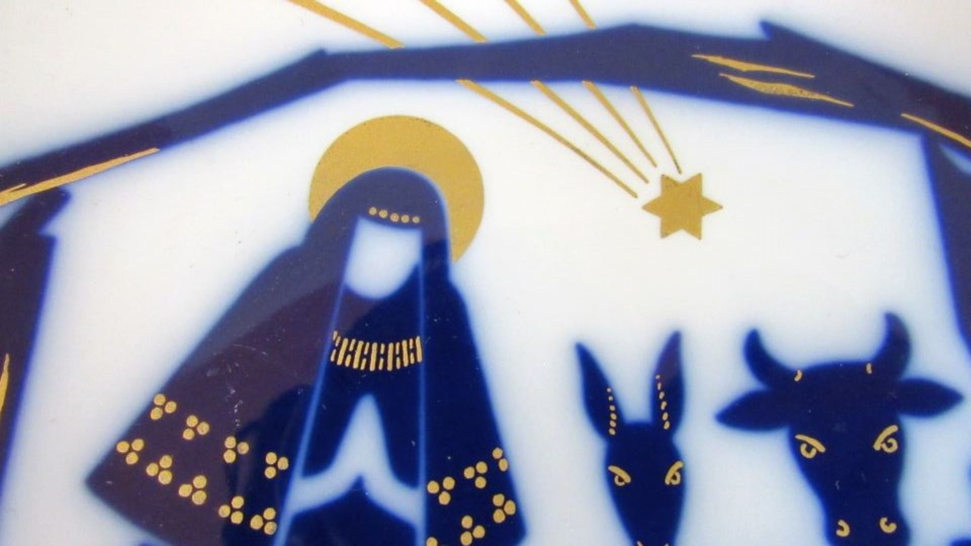 Drei Weihnachtsteller KPM - Bild 6 aus 8