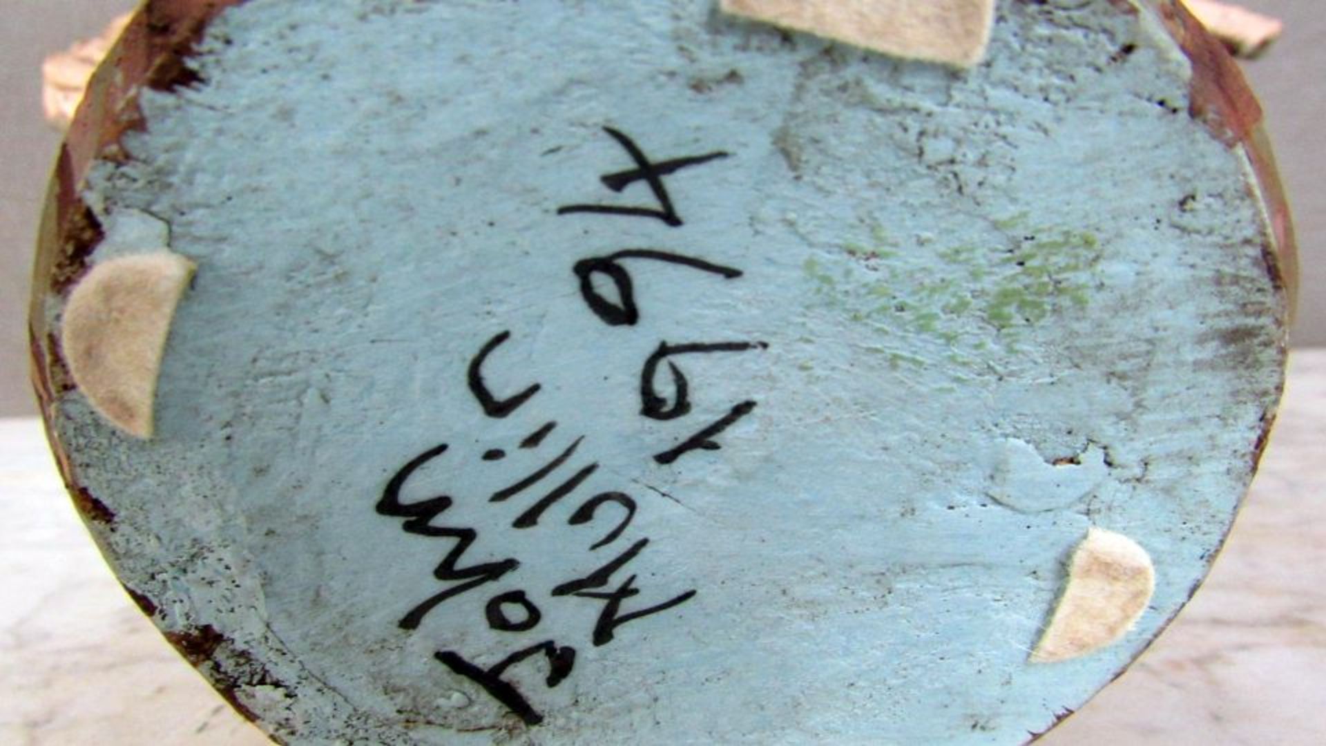 Vase England Keramik John Mullin 1994 - Bild 7 aus 7