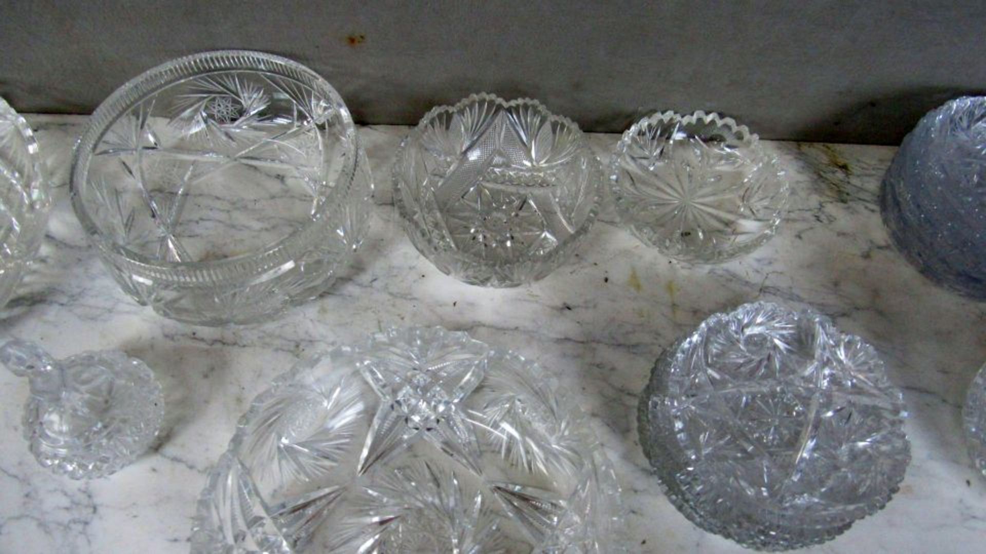 Großes Konvolut Kristallglas - Bild 4 aus 5