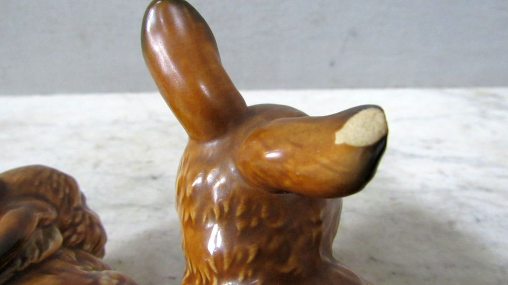 3 Porzellanfiguren Hasen Goebel 1x - Bild 6 aus 8