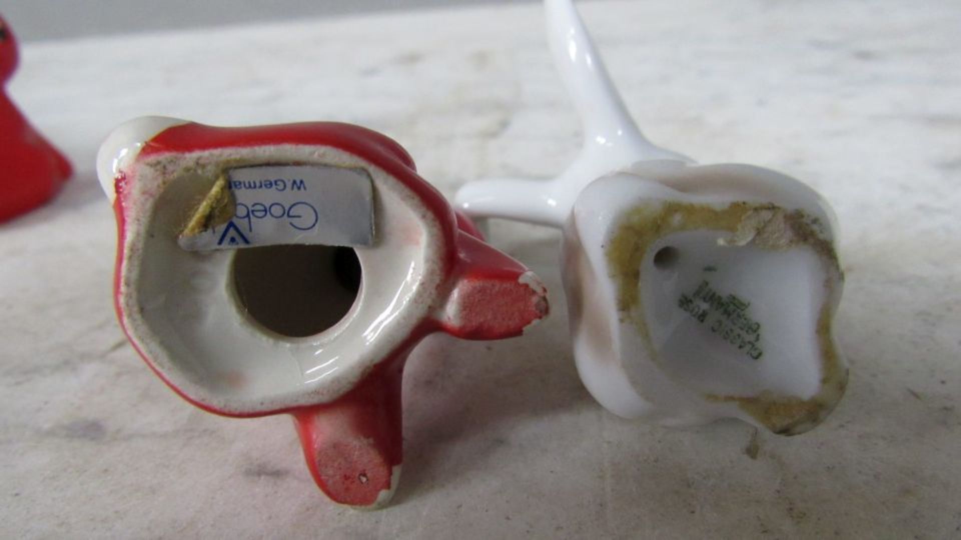 4 Porzelanfiguren Goebel Hasen bis - Bild 6 aus 6