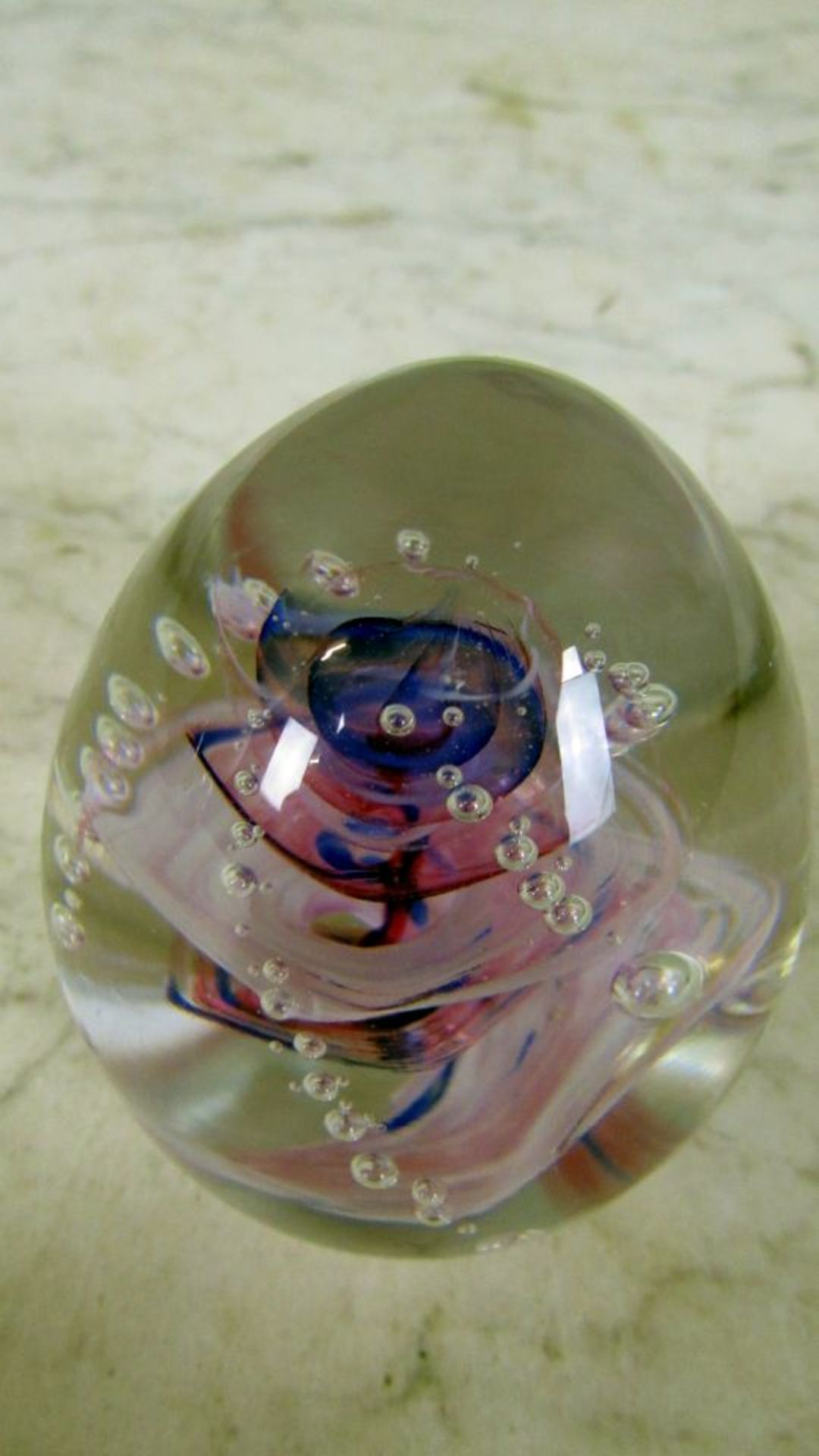 Briefbeschwerer in Eiform schöner - Bild 3 aus 4