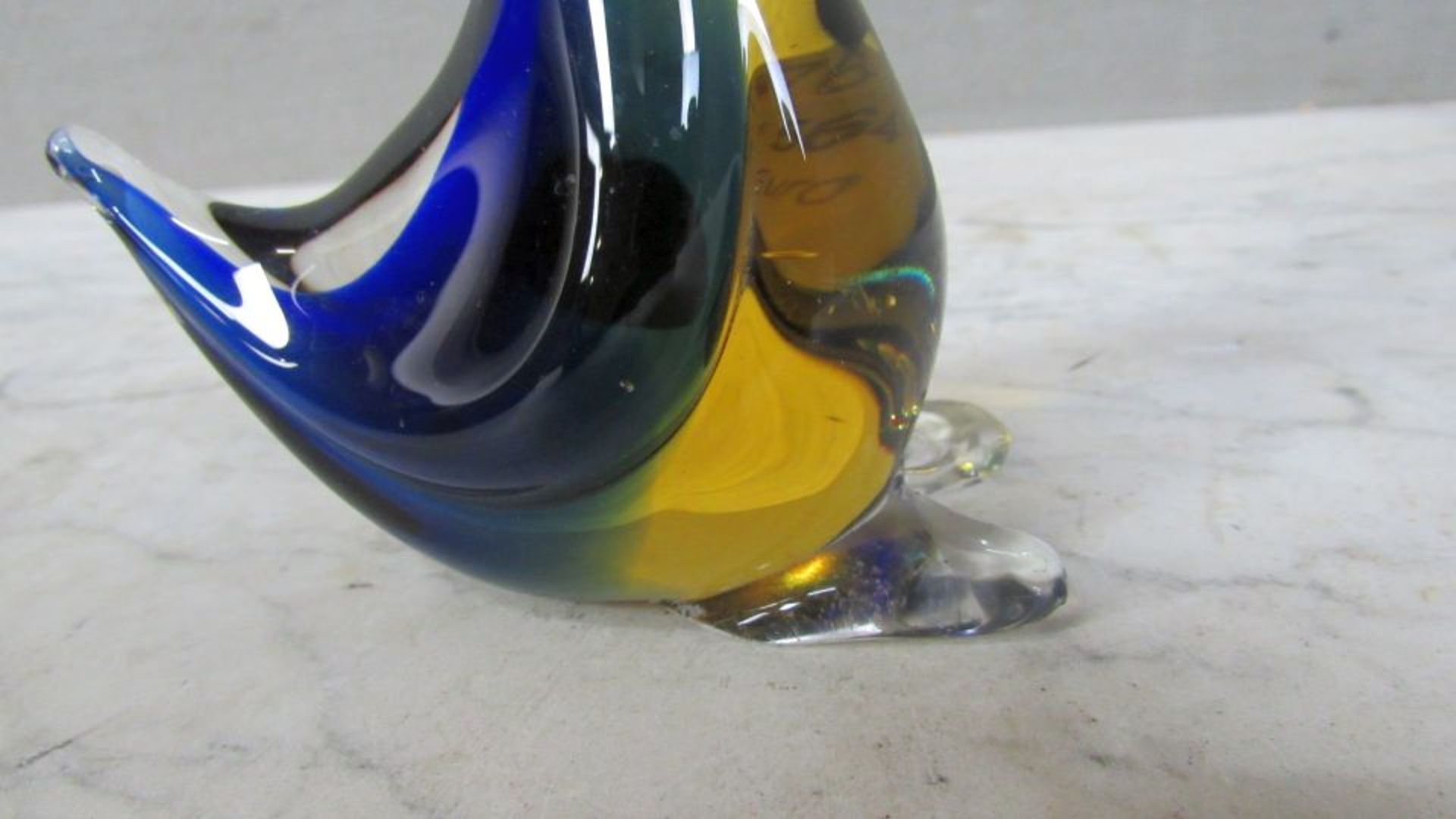 Glasskulptur Ente Murano 14cm - Bild 5 aus 6