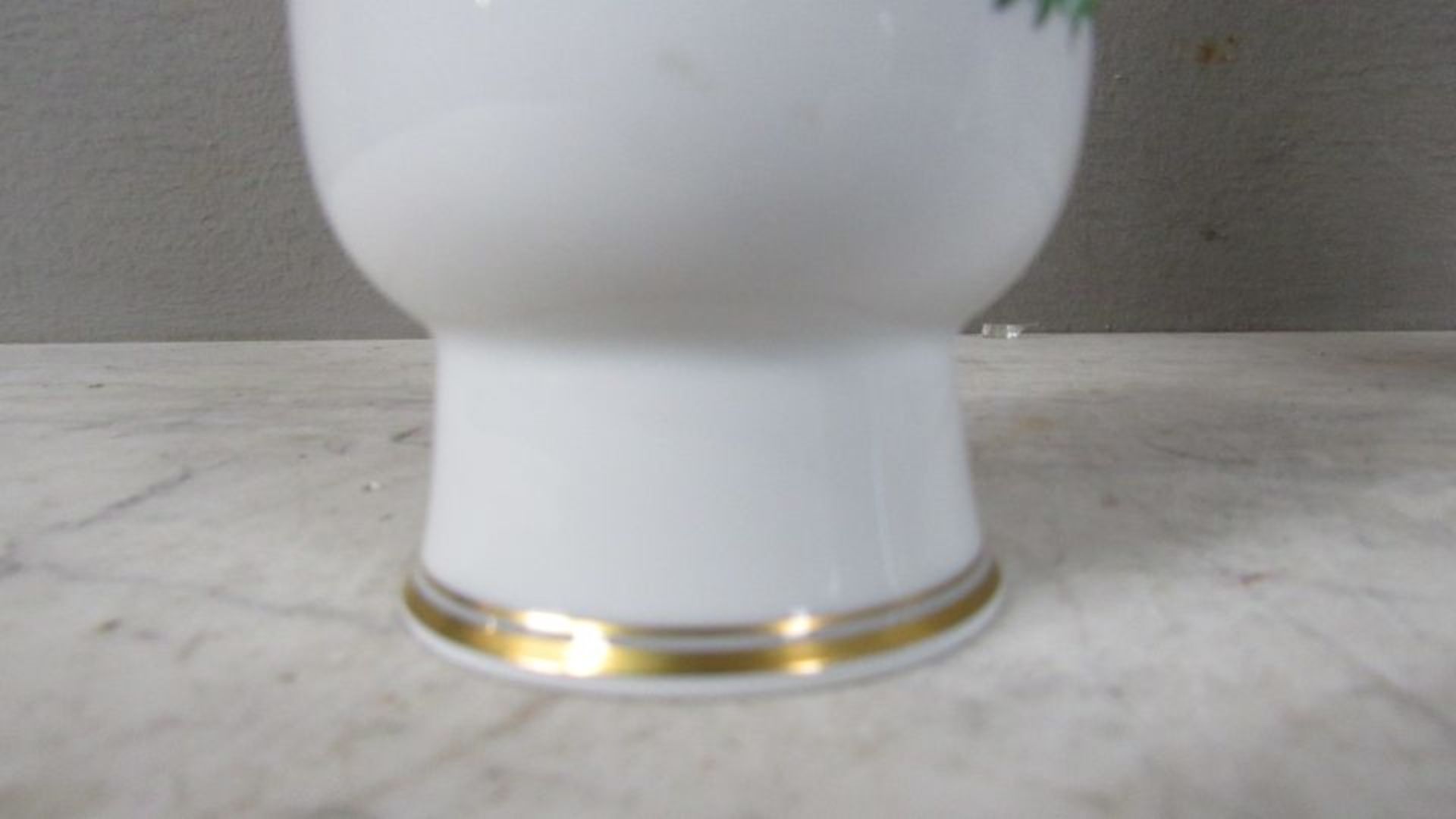 Meissen Porzellan Schwertermarke Vase - Bild 4 aus 6