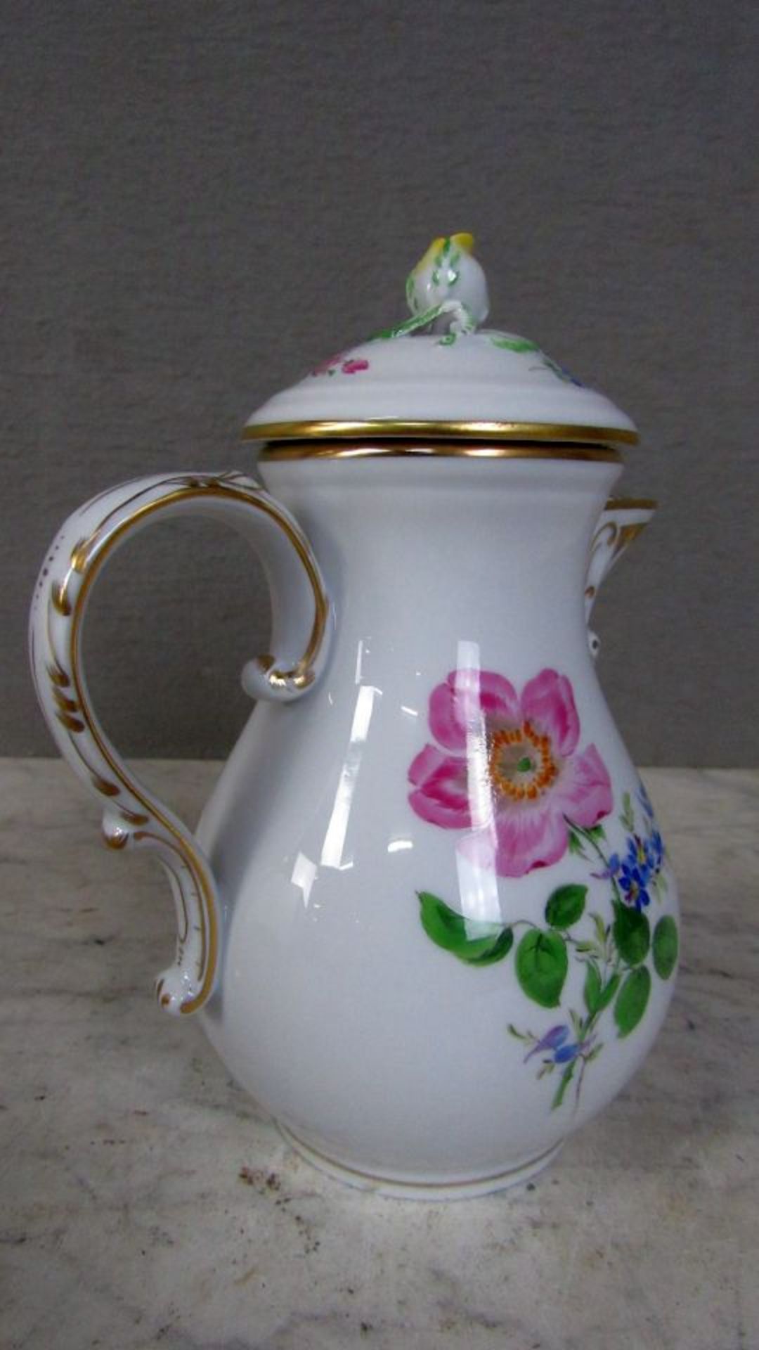 Porzellan Meissen Schwertermarke Mokka - Bild 4 aus 6