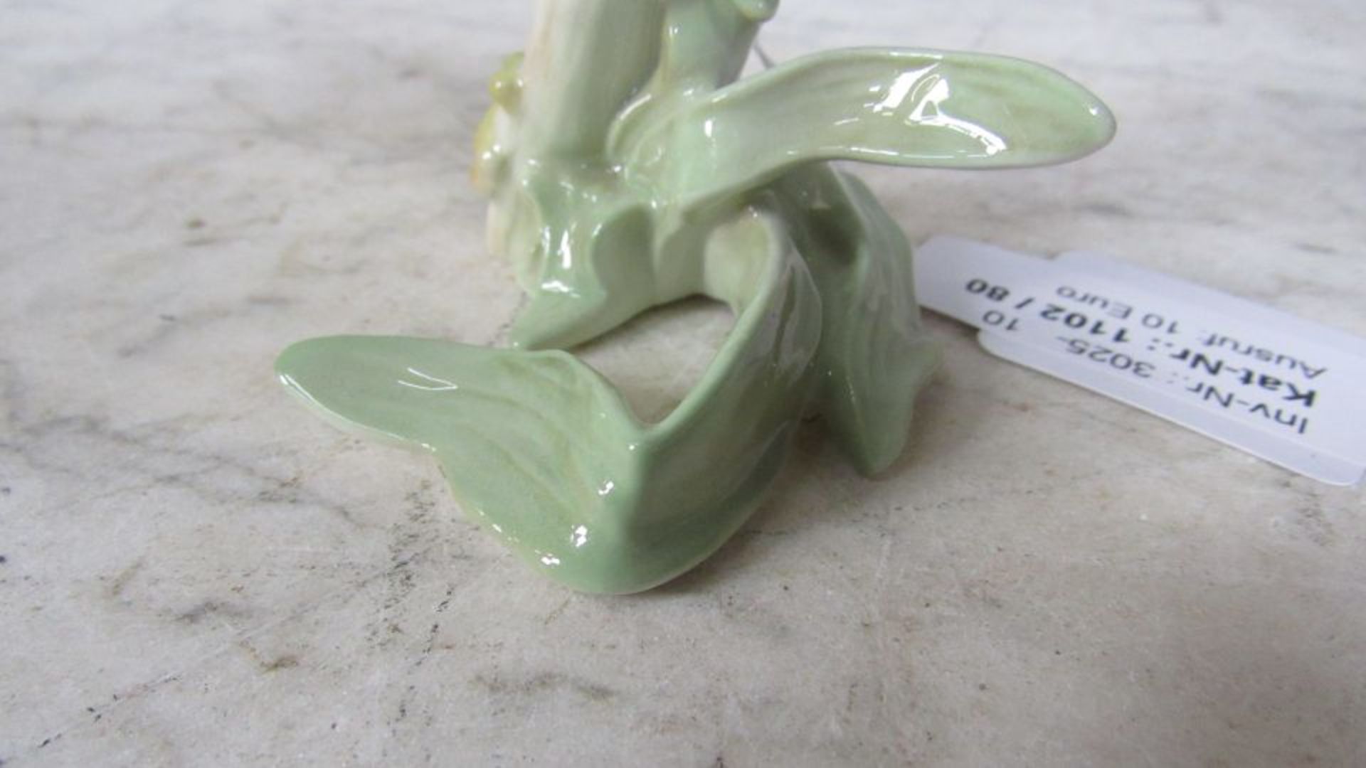 Porzellanfigur Goebel Frosch auf Spiel - Bild 3 aus 6