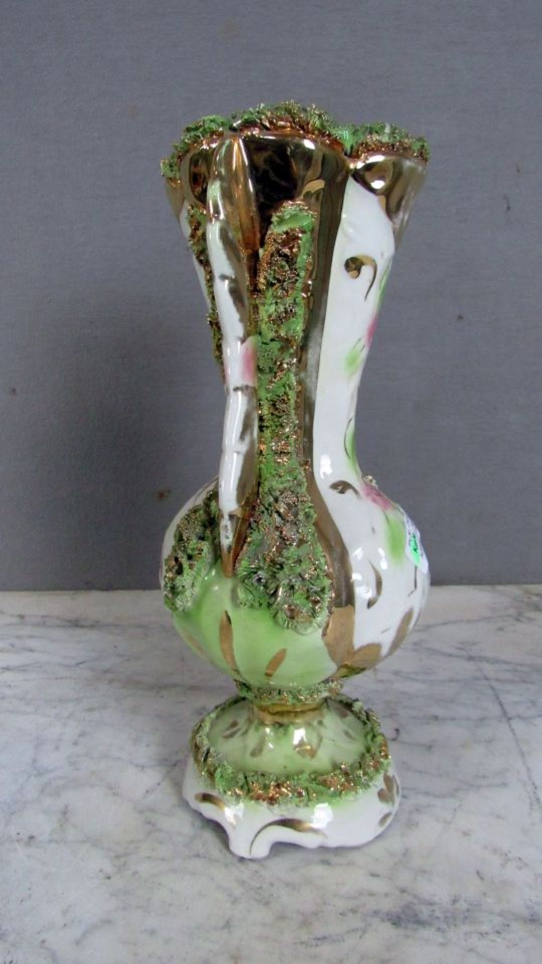 Prunkvase bestoßen 34cm - Bild 4 aus 6