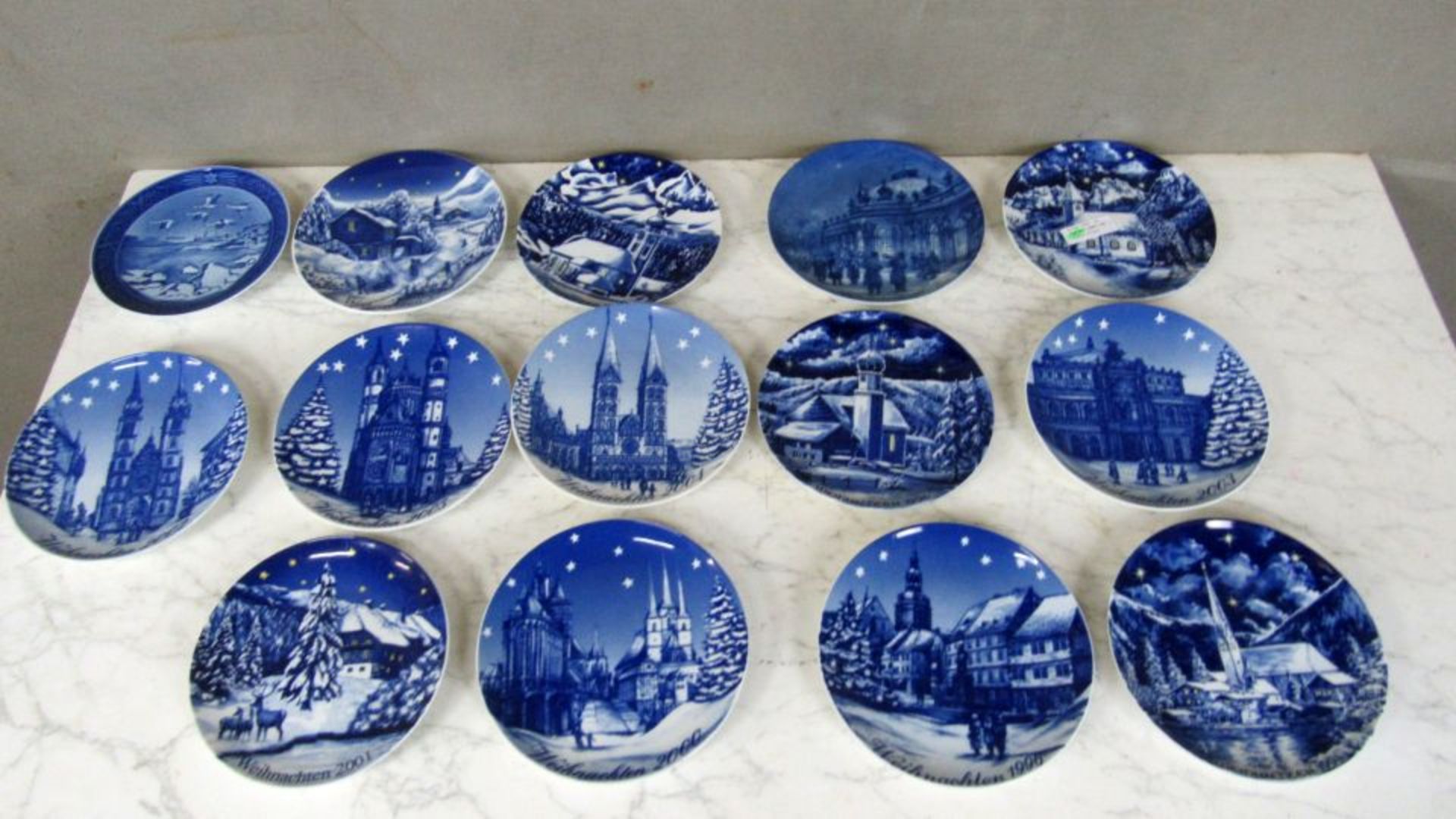 Konvolut Weihnachtsteller