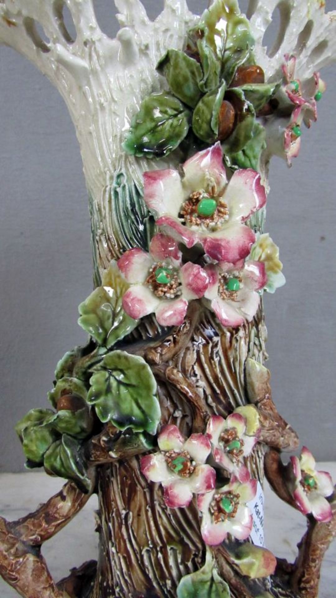 Prunkvase bestoßen 34cm - Bild 4 aus 8