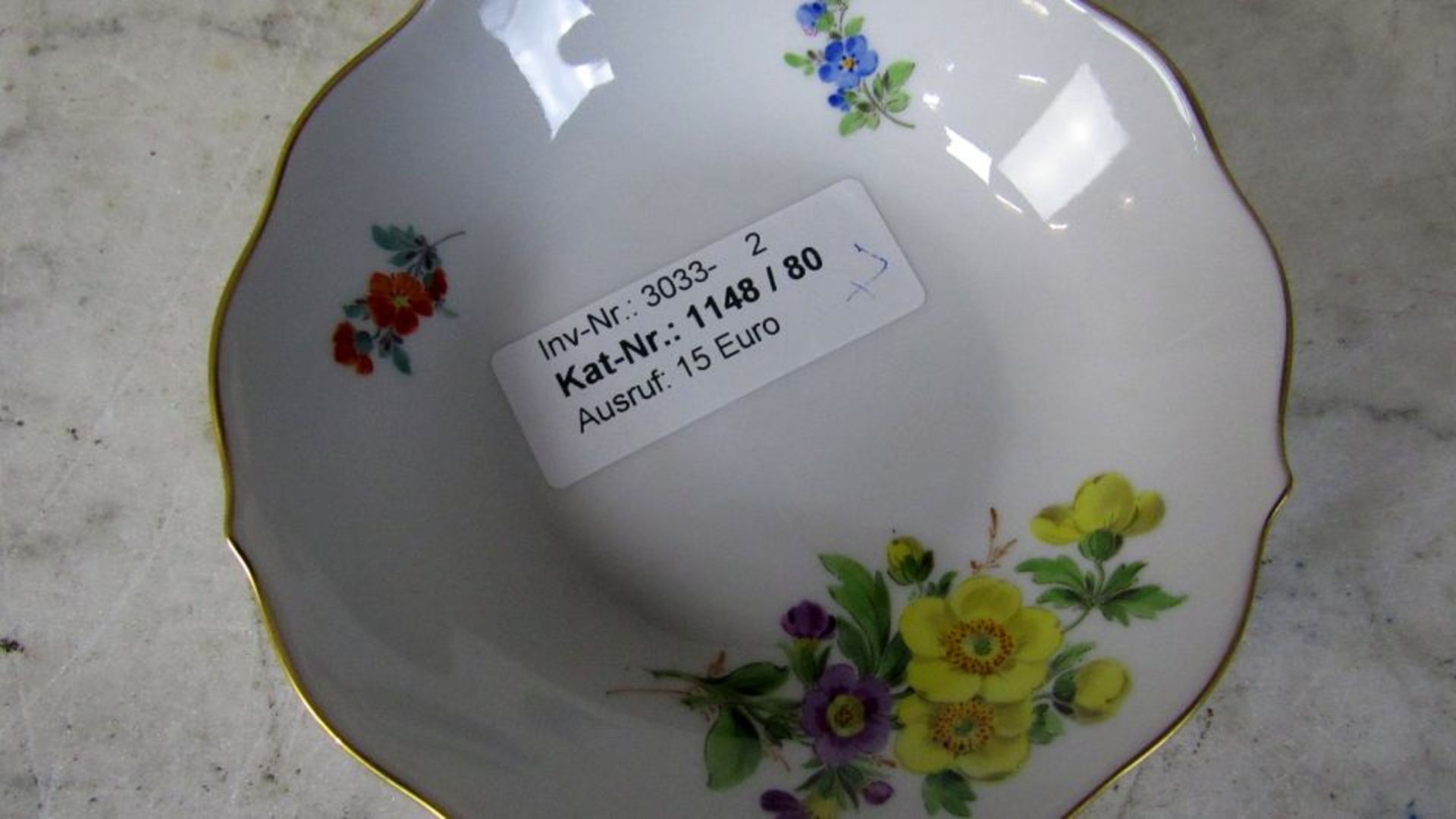 Porzellan Meissen Schwertermarke 7 - Bild 4 aus 9