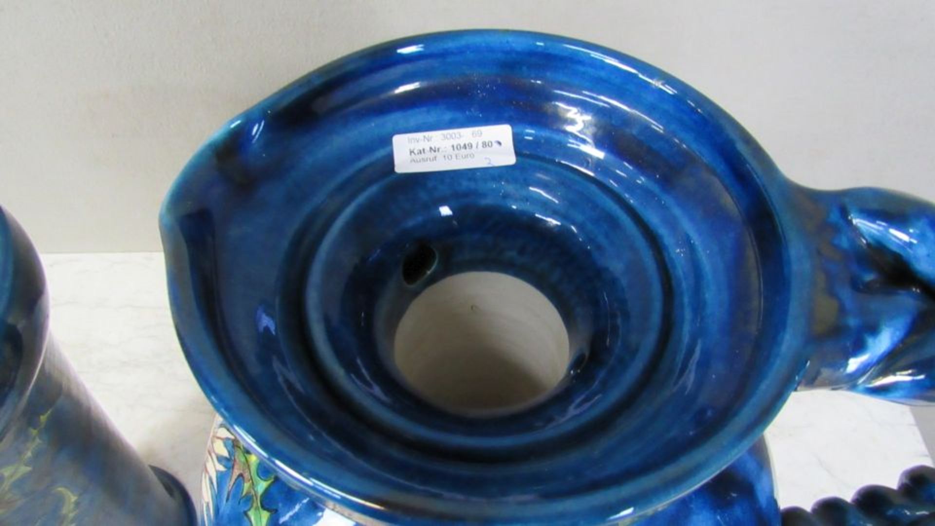 Keramik Schirmständer und große Vase - Bild 4 aus 9