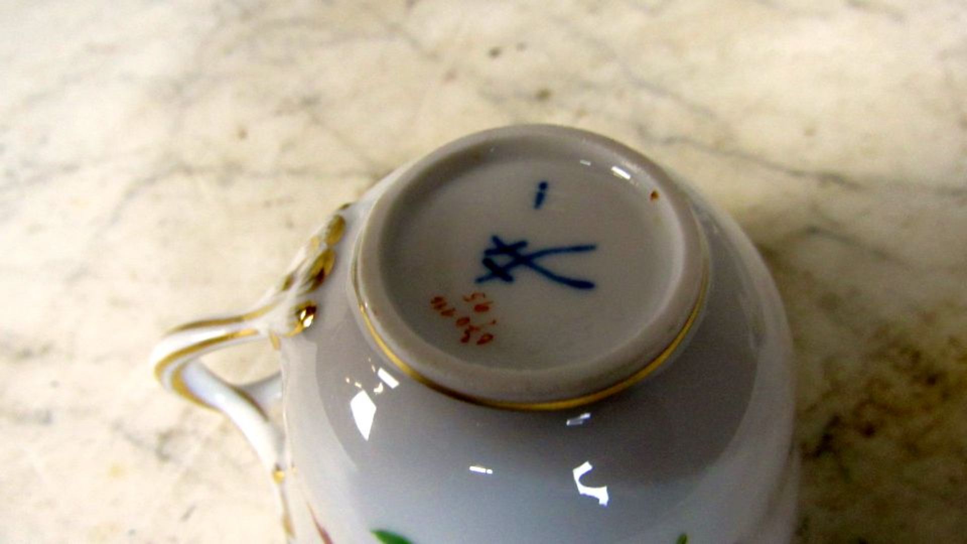 Porzellan Meissen Schwertermarke 7 - Bild 6 aus 6