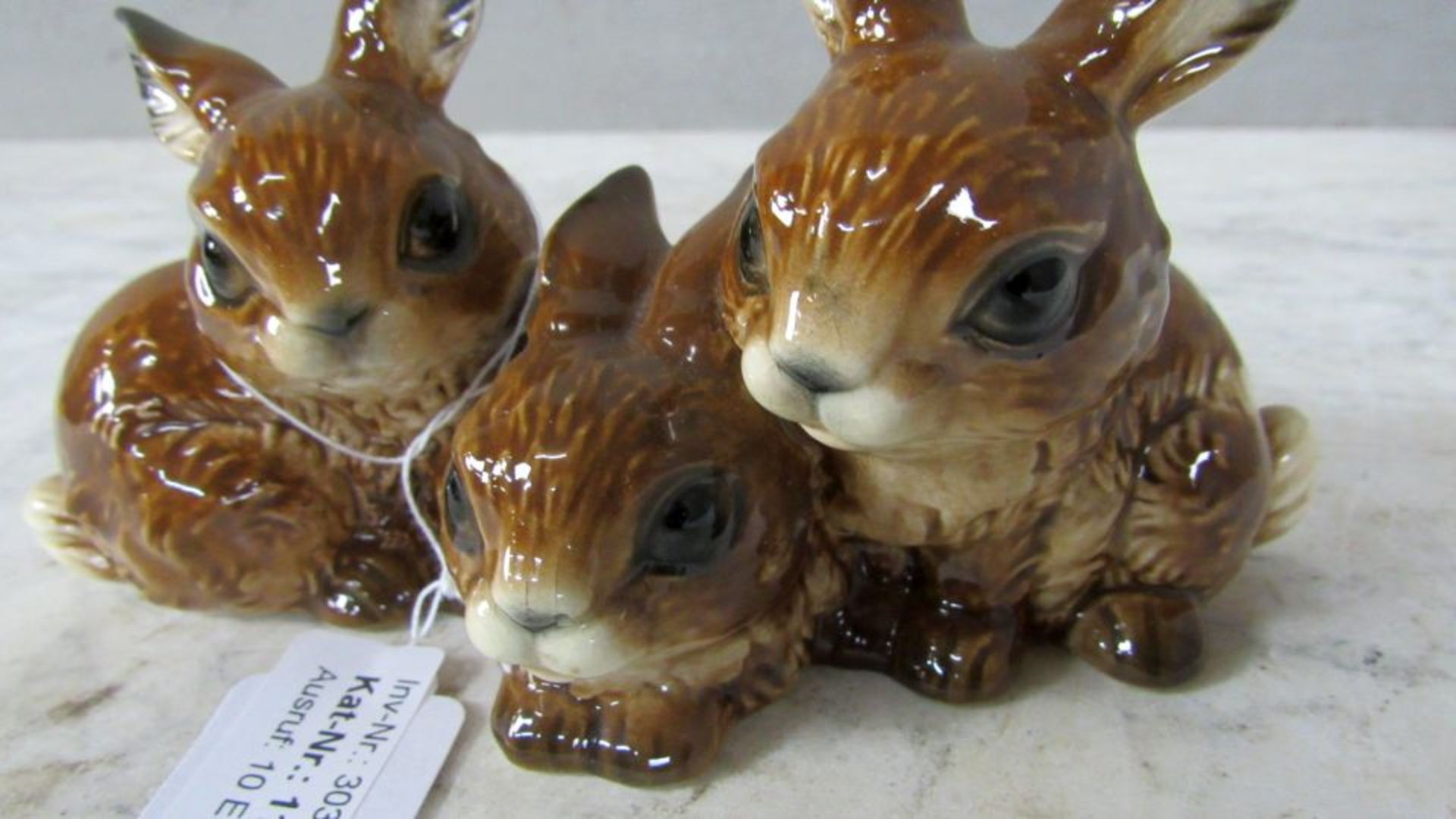 Goebel Porzellanfigur Hasenfamilie 9,5 - Bild 2 aus 7