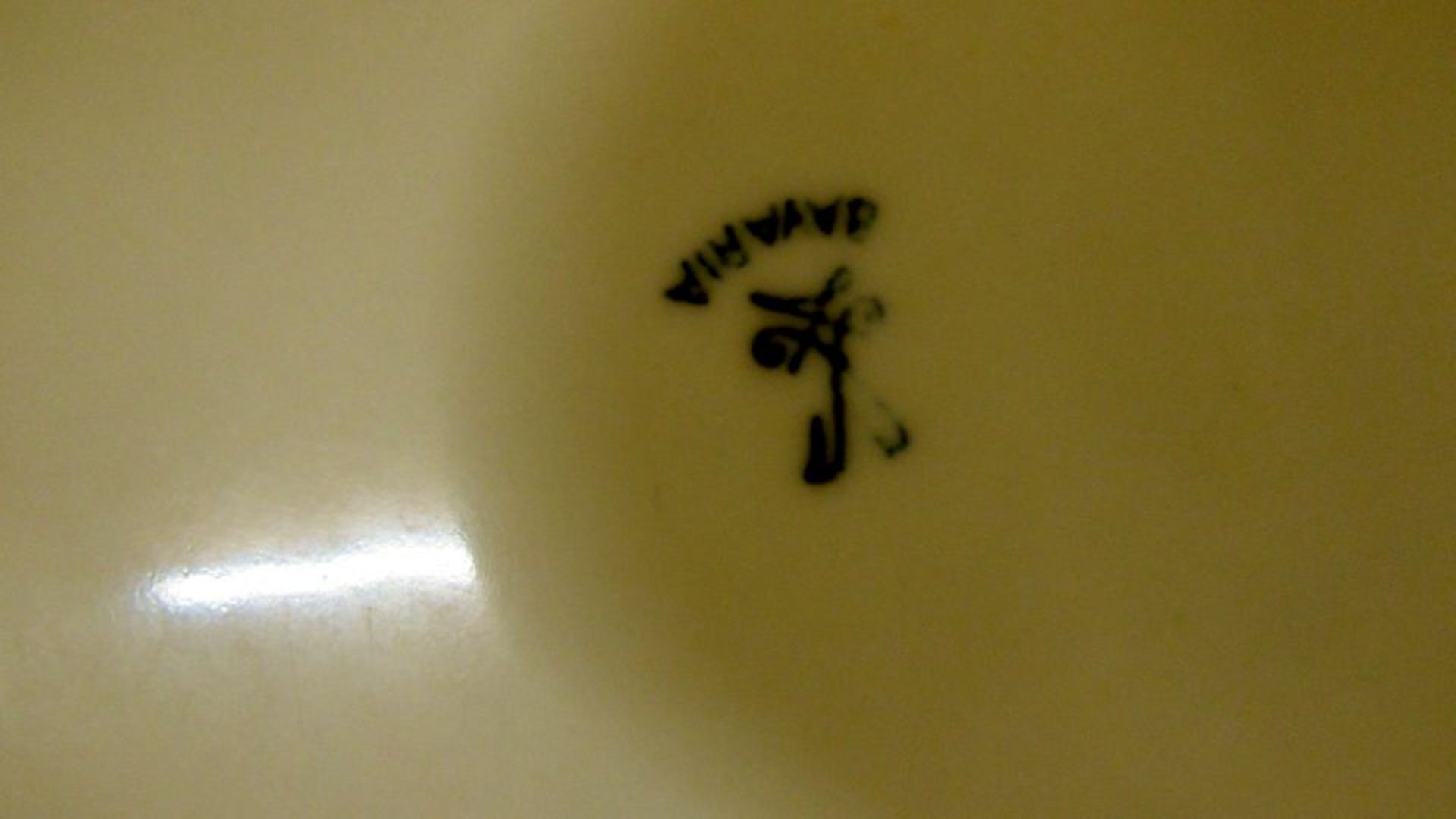 Konvolut Porzellan antik 9 Teile - Bild 7 aus 8