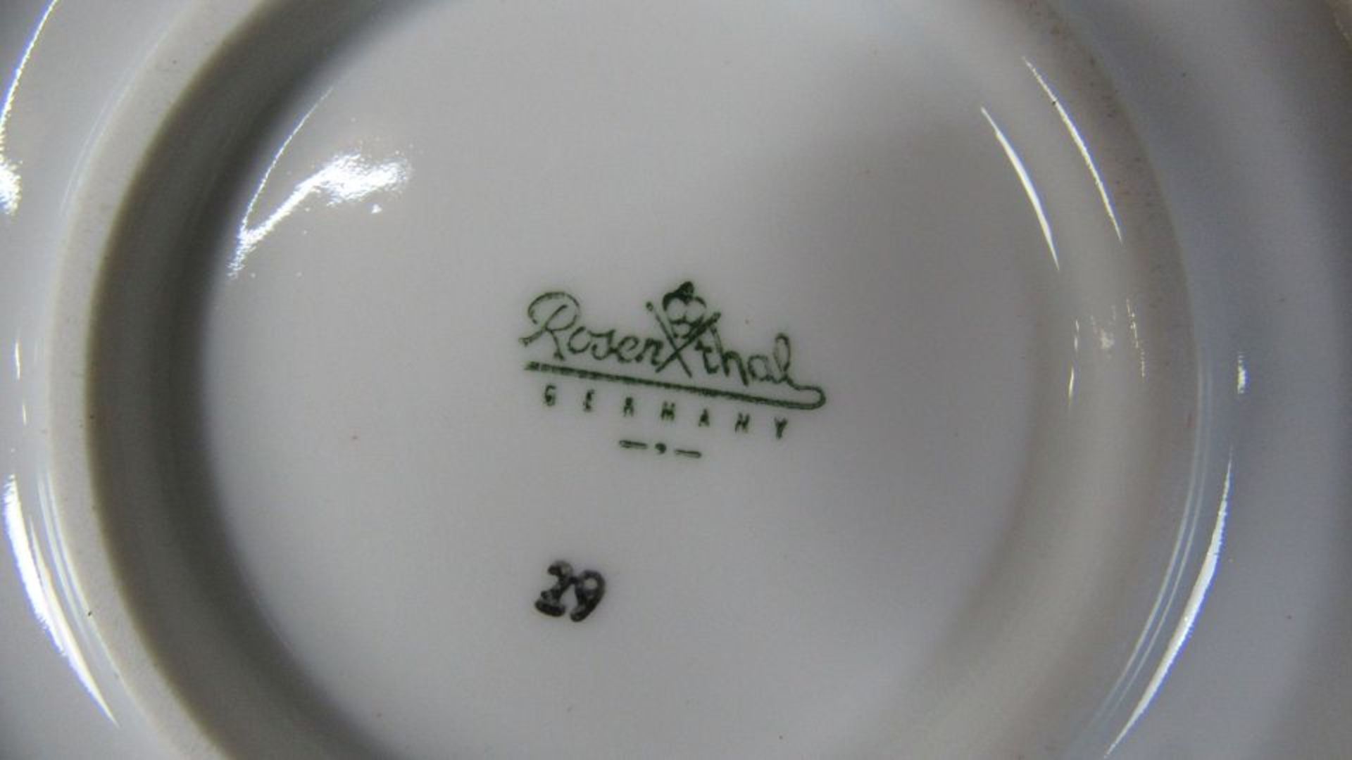 Service Rosenthal mit seltener - Bild 8 aus 8