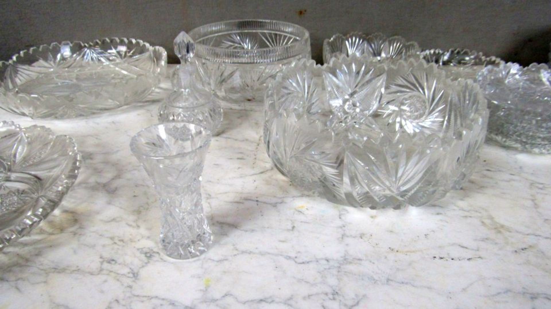 Großes Konvolut Kristallglas - Bild 3 aus 5