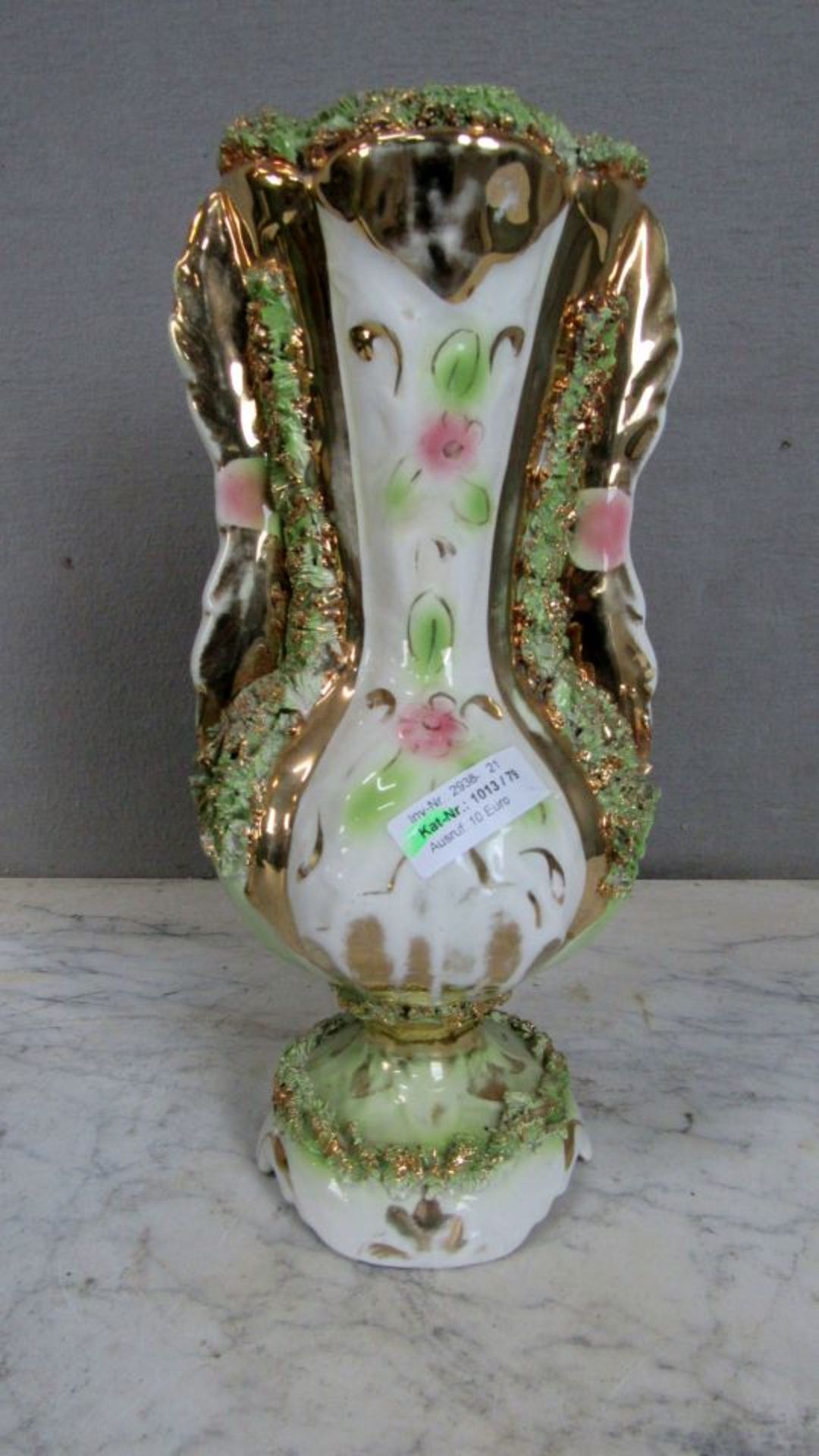 Prunkvase bestoßen 34cm