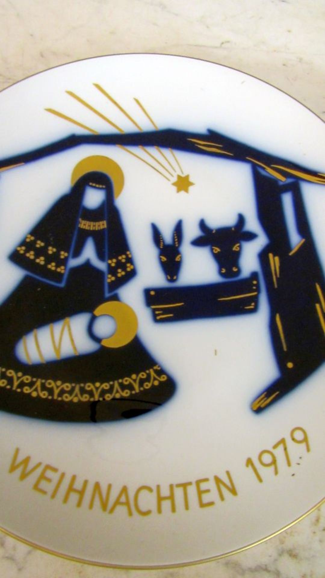 Drei Weihnachtsteller KPM - Bild 5 aus 8