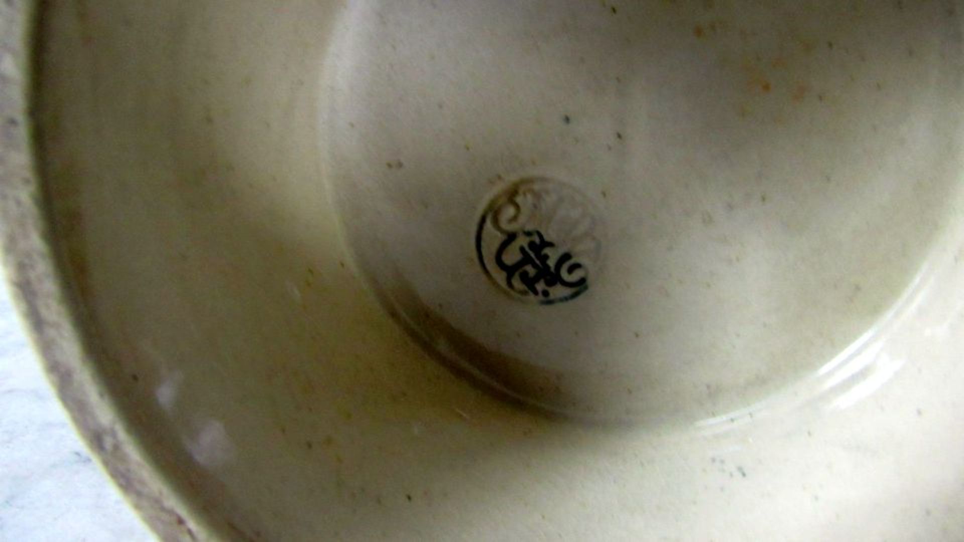 5 Bierhumpen Krüge Porzellan und Glas - Bild 9 aus 9