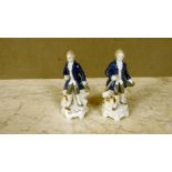 2 Porzellanfiguren unleserlich gemarkt