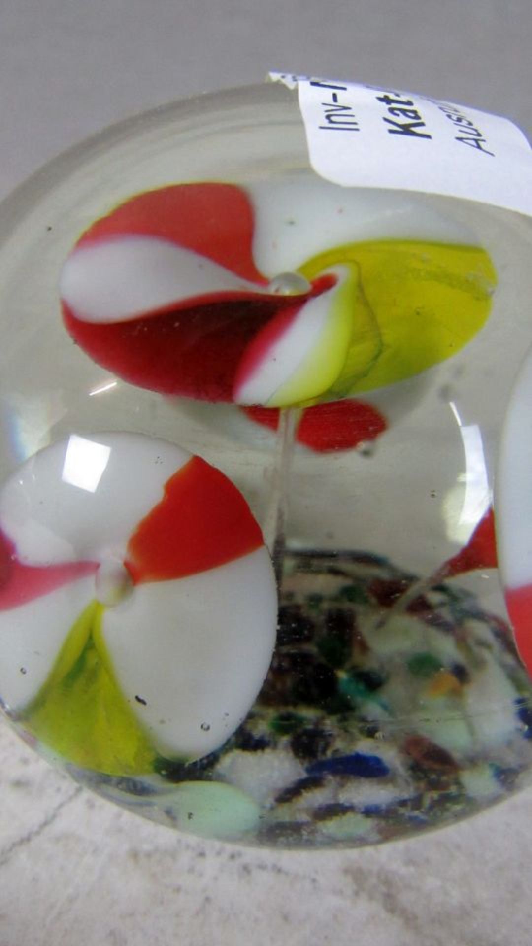 Briefbeschwerer Murano Mille Fiore - Bild 3 aus 4