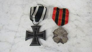 2 Orden Kaiserreich 1WK Eisernes Kreuz