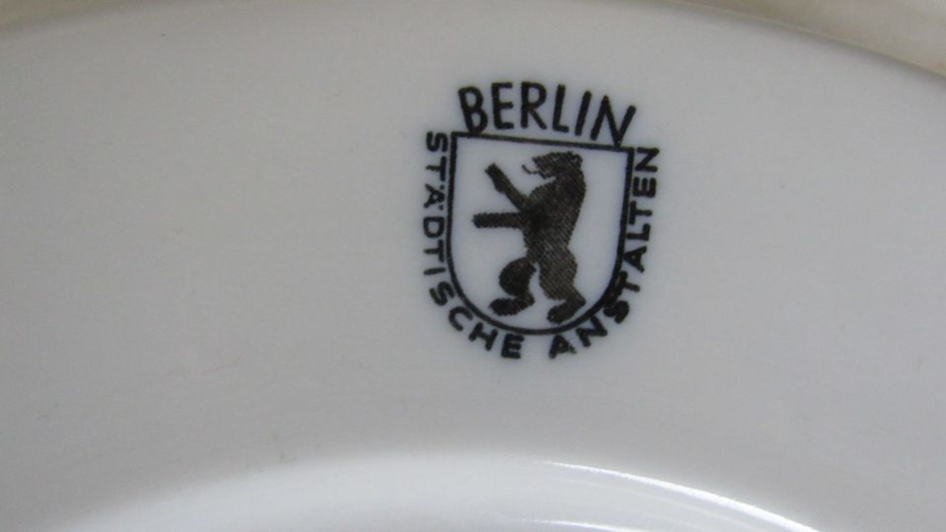 6 Porzellanteller KPM mit Logo - Bild 2 aus 7