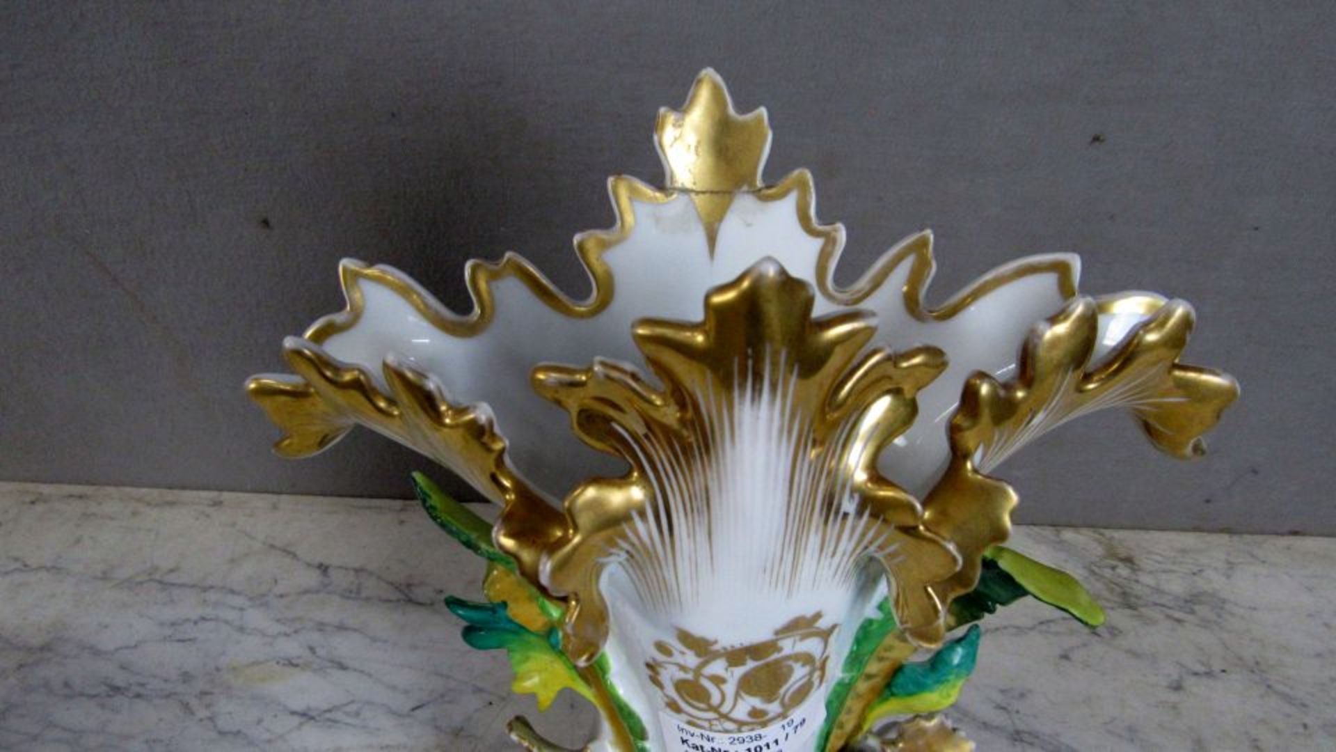 Prunkvase bestoßen 36cm - Bild 3 aus 10