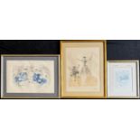 3 x Dali: Blaue Reiter, Pegasus, Don Quichote