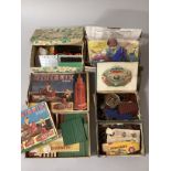 Construction Toys - A quantity of mixed construction toy sets to include Bayko, Minibrix, Tallon,