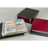 Four albums of early 20th century and later Liebig trade card sets including The Palace Imperial