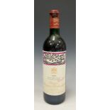 Wines & Spirits - Chateau Mouton Rothschild Pauillac, 1988, Keith Haring illustration to label, 12.