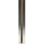 A 19th century Western Polynesian Bowai fighting club or stick, 104cm long