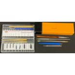 Writing Equipment - a silver dip pen, S. Mordan & Co., 18cm long excluding nib, marked Sterling