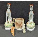 A 19th century Staffordshire porcelain mug, by Edge, Malkin & Co., transfer printed with