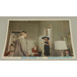 Movie Memorabilia - a mid-century Paramount lobby card, Breakfast at Tiffany's, issued for the UK