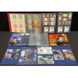 Stamps : 2 Channel Islands stamp albums, 1 with early booklets Jersey & Guernsey.2nd album mint
