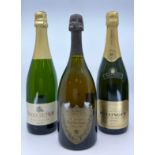 Champagne, Wines, and Spirits - A Bottle of Champagne, Moët et Chandon a Epernay, Cuvée Dom