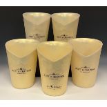 Garden Party Accessories - Five Champagne Ice Buckets - Moët & Chandon, ‘Pearl-shimmer’ finish