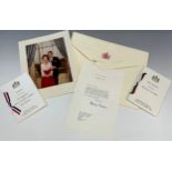Autographs - Nancy Reagan - a letter of regards from Nancy Reagan to a Mr Booth, The Royal Lodge,