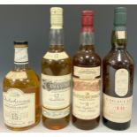 Whisky - Lagavulin, Single Islay Malt Whisky, 16 years aged, 70cl; Dalwhinnie, 15 years, 70cl;