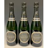 Champagne - Laurent-Perrier Brut Millesime, 2012, three 75cl bottles, 12% vol.
