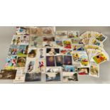 Postcards - Comical - various, Mabel Lucie Attwell; Jester Comicard saucy; Dudley Buxton; etc