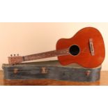 A Gibson MasterTone Special acoustic guitar, original 1930s case