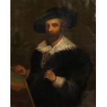 After Peter Paul Rubens (19th century) Self Portrait oil on canvas, 90cm x 71cm