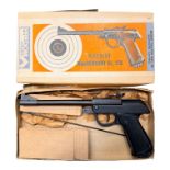 Polish made Pistolet Wiatrowkowy KL.170 .177 Cal Air Pistol. Serial number CR8888. Dated 1977. 240mm