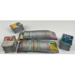 Pokemon Trading Cards - A large collection of approximately 1000 Pokemon cards including rares and