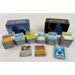 Pokemon Trading Cards - A large collection of approximately 1100 Pokemon cards including rares and