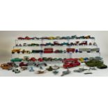Diecast Vehicles - A quantity of diecast model vehicles, including Corgi No.233 Heinkel Economy Car,